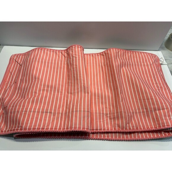 Matilda Jane Feathered Friend Table Runner Floral Aqua Stipe 88” X 13.5” Cotton - Picture 6 of 6